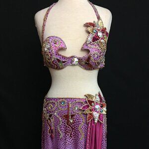 New Professional Belly Dance Costume
